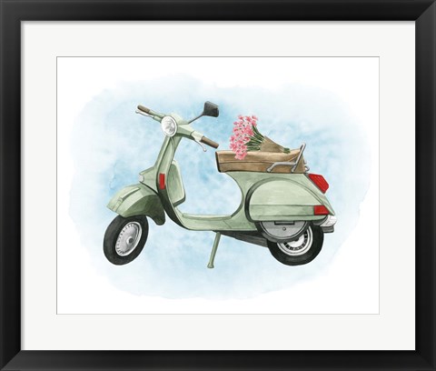 Framed Venice Voyage II Print