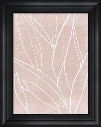 Framed Mauve Magic II Print