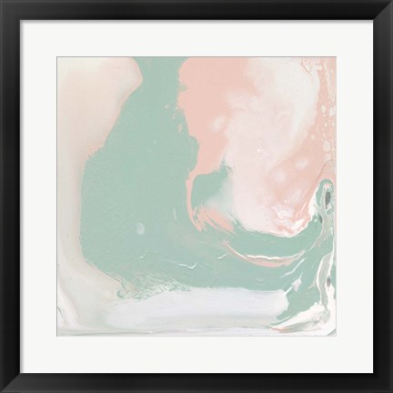 Framed Pastel Fog II Print