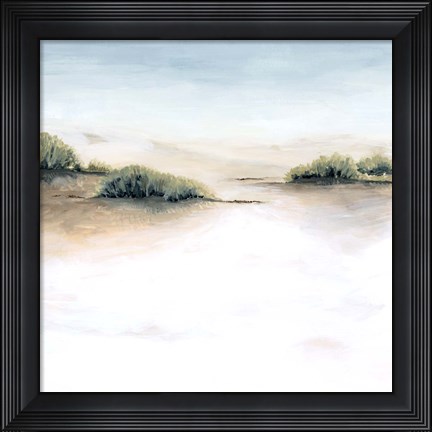 Framed Faded Dunes I Print