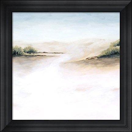Framed Faded Dunes II Print