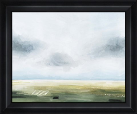 Framed Vanishing Horizon I Print