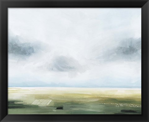 Framed Vanishing Horizon I Print