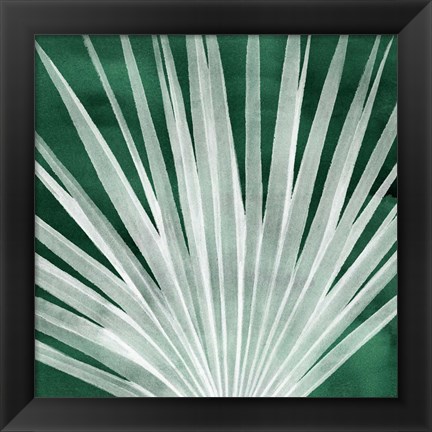 Framed Velvet Palm I Print