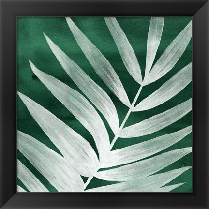 Framed Velvet Palm II Print