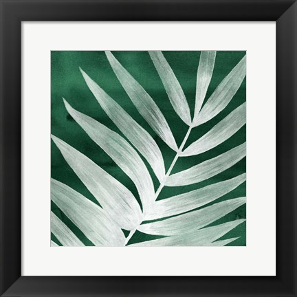 Framed Velvet Palm II Print