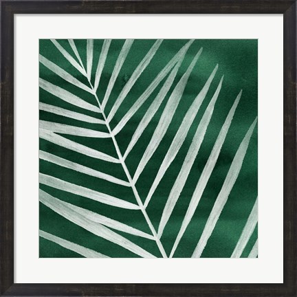 Framed Velvet Palm III Print