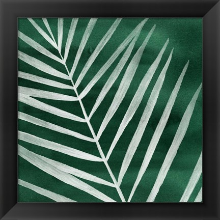 Framed Velvet Palm III Print