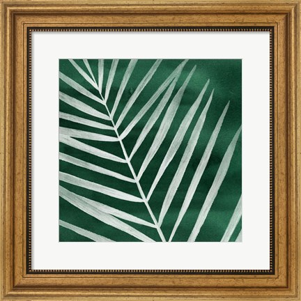 Framed Velvet Palm III Print