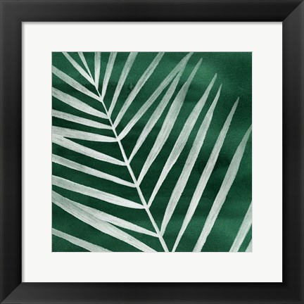 Framed Velvet Palm III Print