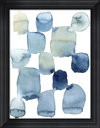 Framed Beach Wash II Print
