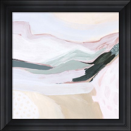 Framed Ocean Meadow II Print