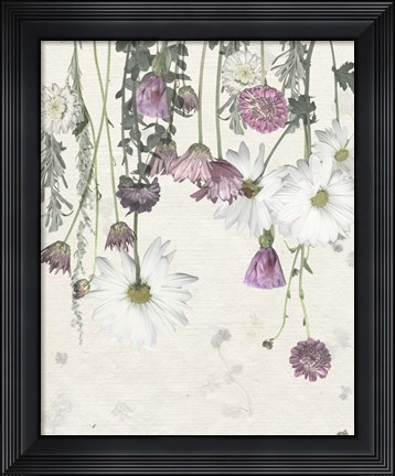 Framed Flower Veil II Print