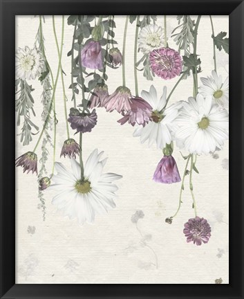 Framed Flower Veil II Print