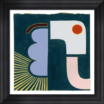 Framed Bewildered I Print