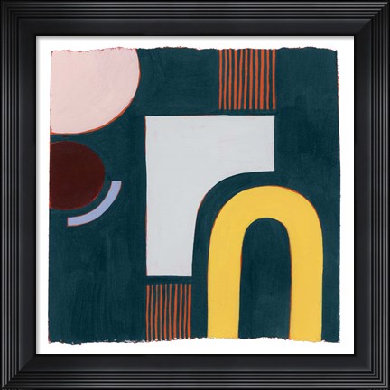 Framed Bewildered II Print