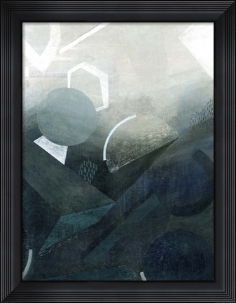 Framed Bathing Beams II Print