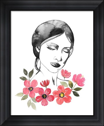 Framed Daydreamer I Print