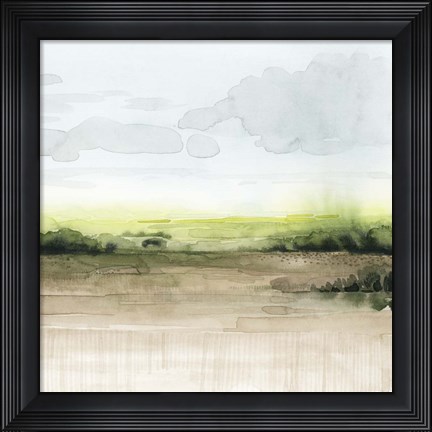 Framed Morning Bluff II Print