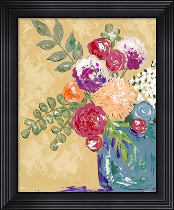 Framed Look on the Bright Side I Print