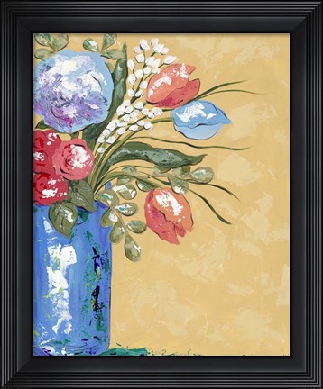 Framed Look on the Bright Side II Print