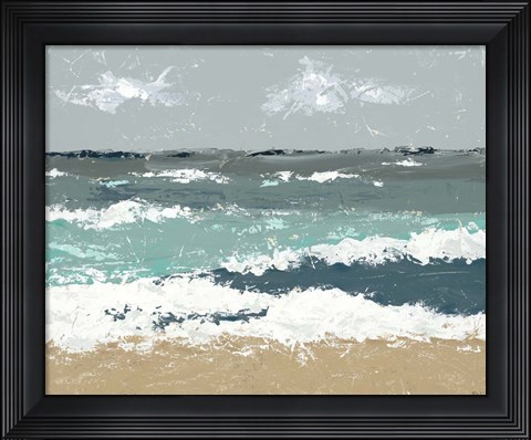 Framed Breakers I Print