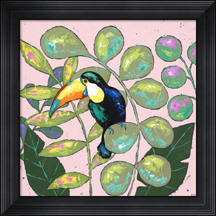 Framed Tropics I Print
