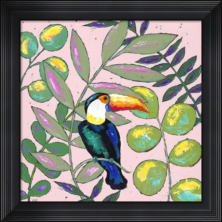 Framed Tropics II Print