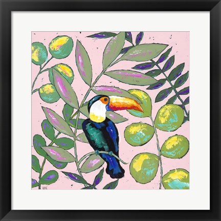 Framed Tropics II Print