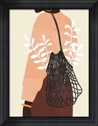 Framed Gatherer II Print