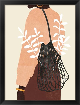 Framed Gatherer II Print