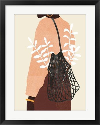 Framed Gatherer II Print