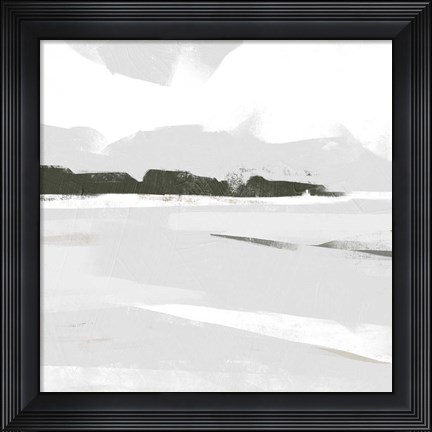 Framed Coastal Haze II Print