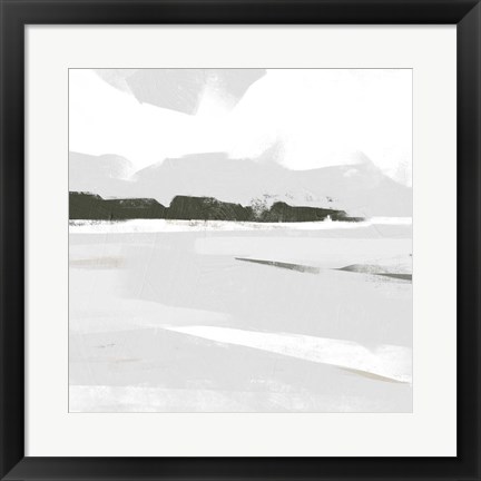 Framed Coastal Haze II Print