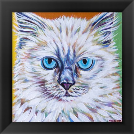 Framed Classy Cat II Print