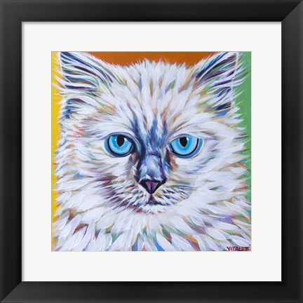 Framed Classy Cat II Print