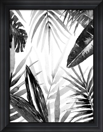 Framed Jungle Walk I Print