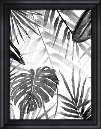 Framed Jungle Walk II Print