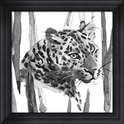 Framed Still Cat II Print