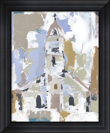 Framed Sunday Chapel II Print