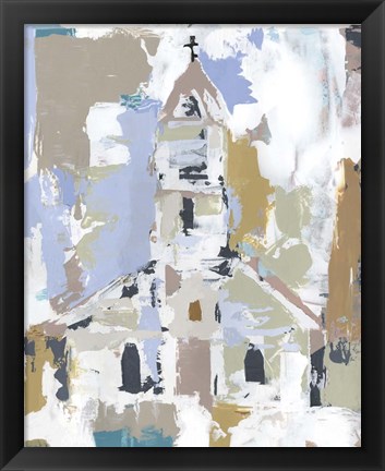 Framed Sunday Chapel II Print