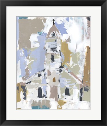 Framed Sunday Chapel II Print