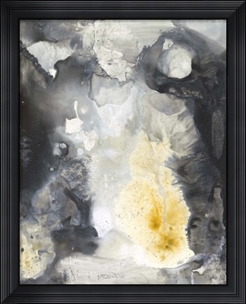 Framed Iris Abstract I Print