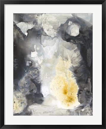 Framed Iris Abstract I Print