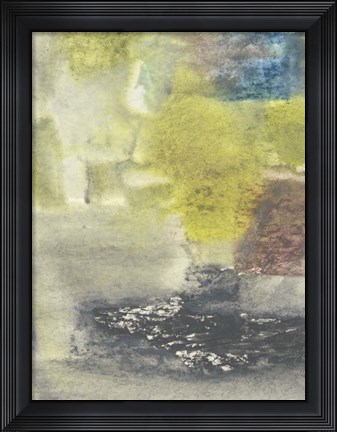 Framed Ancient Drawing I Print