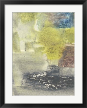 Framed Ancient Drawing I Print
