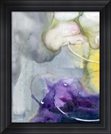 Framed Floating Colors II Print