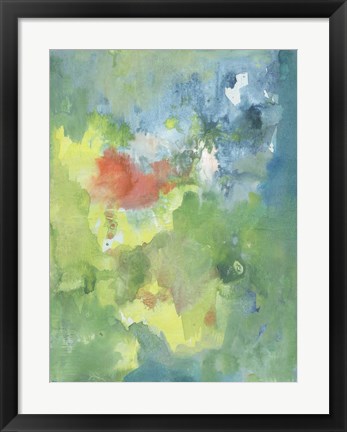 Framed Flowering I Print