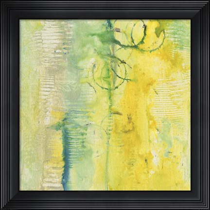 Framed Oriental Figures III Print