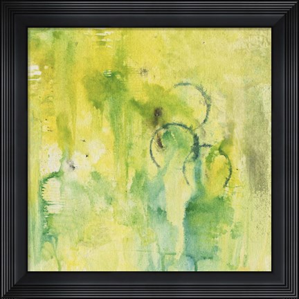 Framed Oriental Figures IV Print